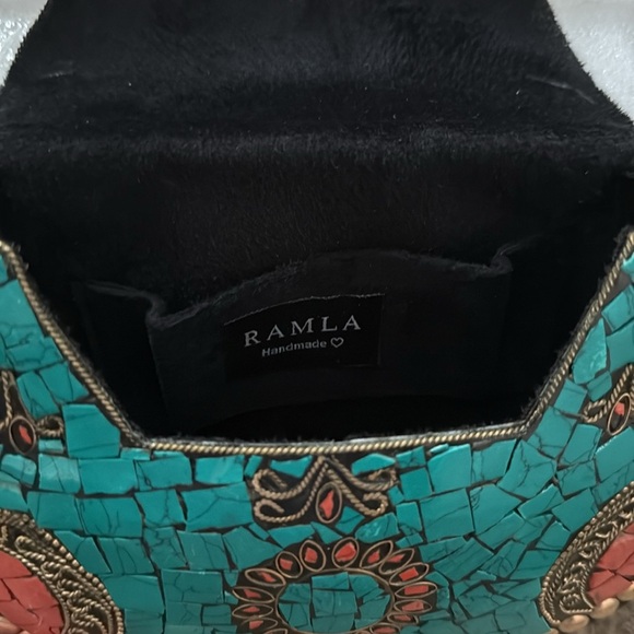 Ramla Jewel Bag Mosaic Tiles Handmade in Morocco - Picture 8 of 10